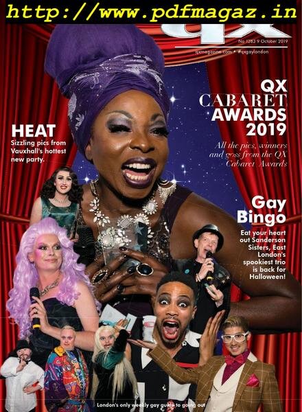 QX Magazine – 09 October 2019 Cover