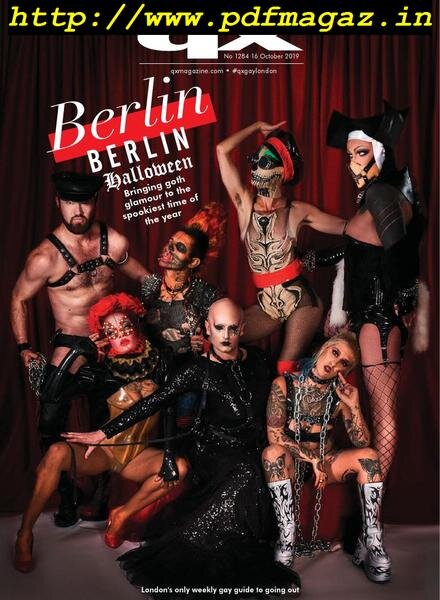 QX Magazine – 16 October 2019 Cover