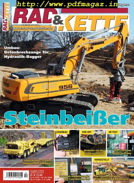 RAD & KETTE – 2-2019 April bis Juni 2019 Cover