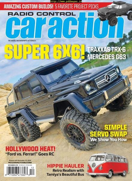Radio Control Car Action – December 2019 Cover