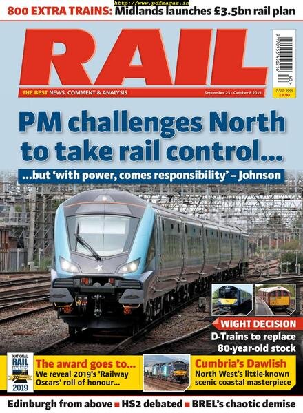 Rail – September 25, 2019 Cover