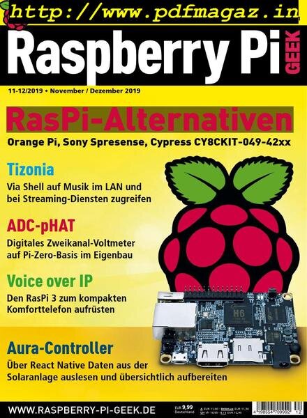 Raspberry Pi Geek – Oktober 2019 Cover