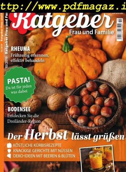 Ratgeber Frau und Familie – September 2019 Cover