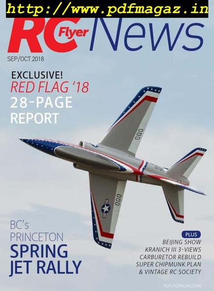 RC Flyer News – September-October 2018 Cover