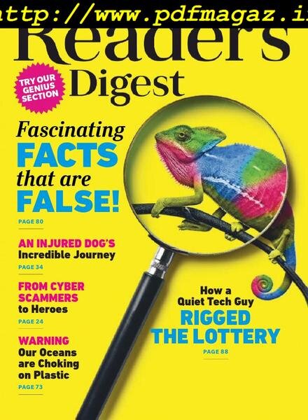 Reader’s Digest Australia & New Zealand – October 2019 Cover