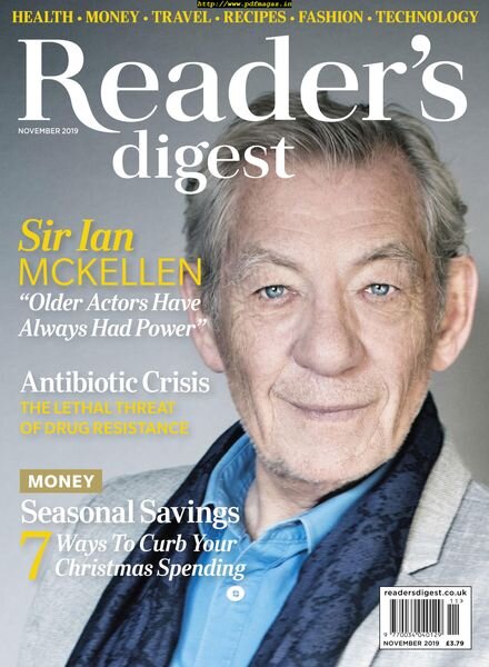 Reader’s Digest UK – November 2019 Cover