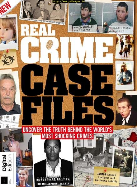 Real Crime Case Files – August 2019 Cover