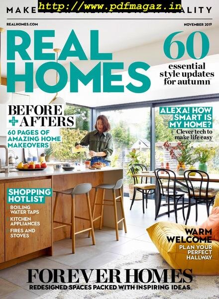 Real Homes – November 2019 Cover