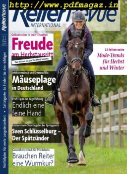 Reiterrevue International – Oktober 2019