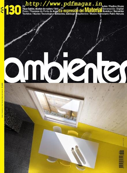 Revista Ambientes – agosto 03, 2019 Cover