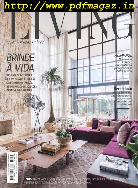 Revista Living – Agosto 2019 Cover