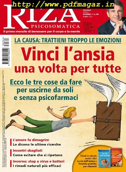 Riza Psicosomatica – Dicembre 2013 Cover