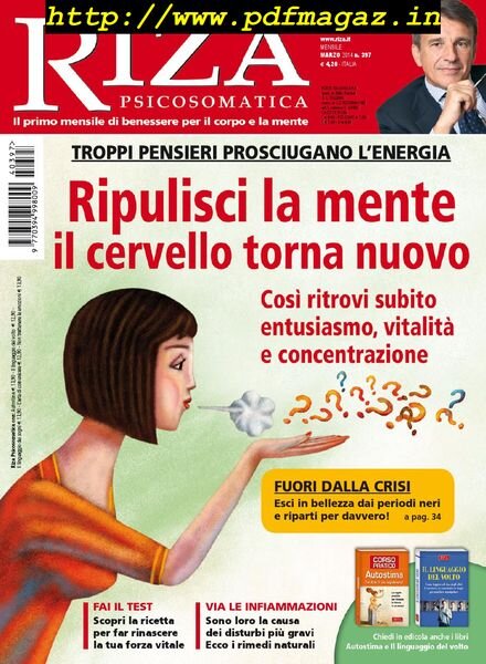 Riza Psicosomatica – Marzo 2014 Cover