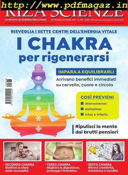 Riza Scienze – Settembre-Ottobre 2019 Cover