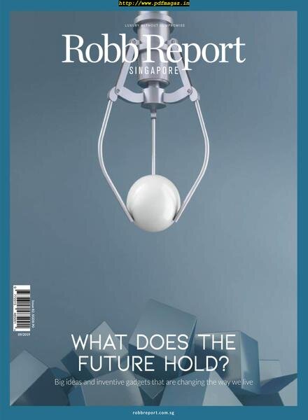 Robb Report Singapore – September 2019 Cover