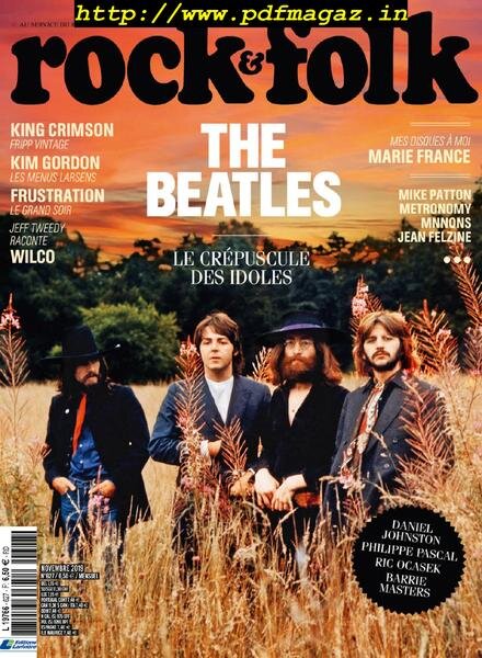 Rock & Folk – novembre 2019 Cover