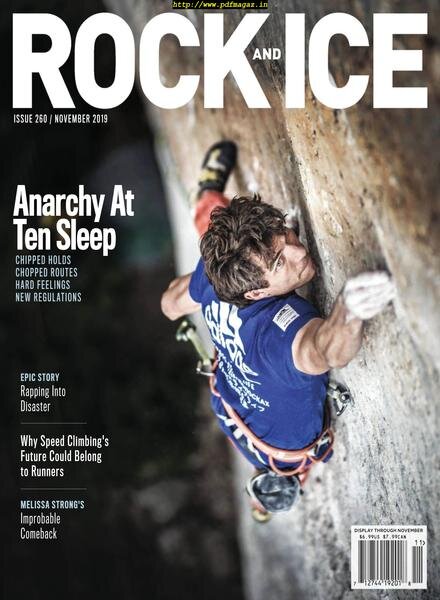 Rock and Ice – October-November 2019 Cover