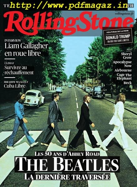 Rolling Stone France – octobre 2019 Cover