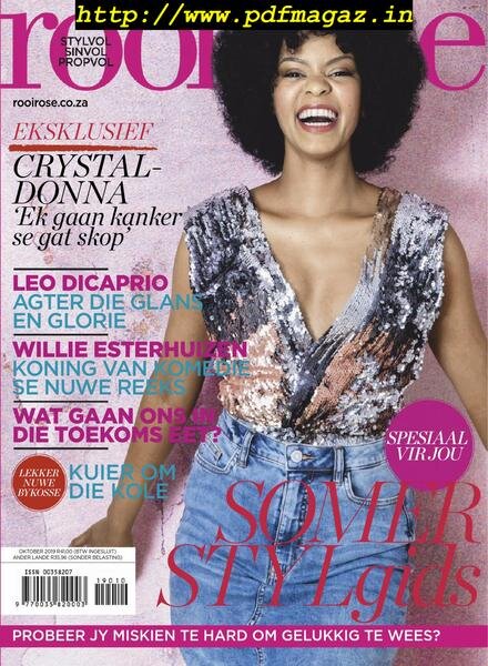 Rooi Rose – Oktober 2019 Cover
