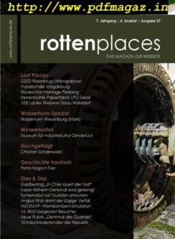 Rottenplaces Magazin – N 4, 2019