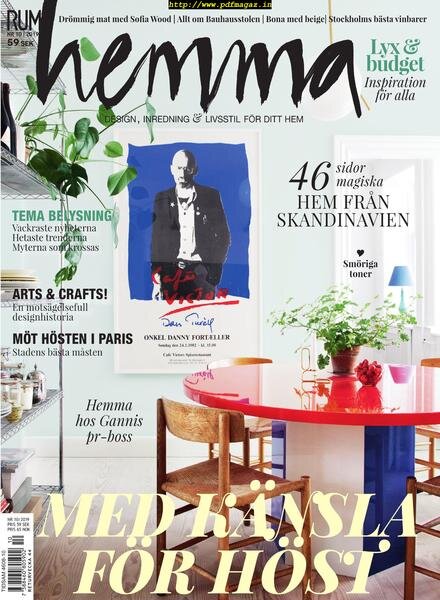 Rum Hemma – 24 september 2019 Cover