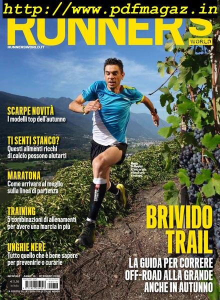Runner’s World Italia – Ottobre 2019 Cover