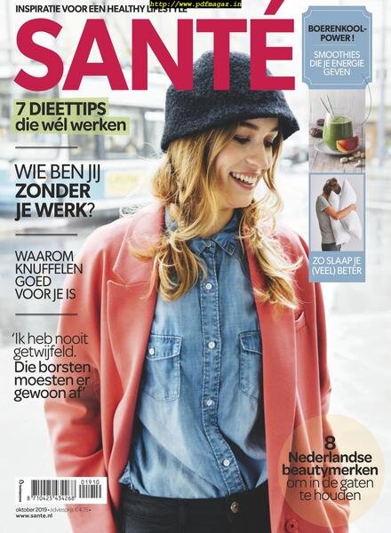 Sante Netherlands – oktober 2019 Cover