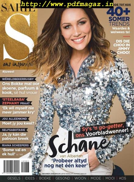 Sarie – Oktober 2019 Cover