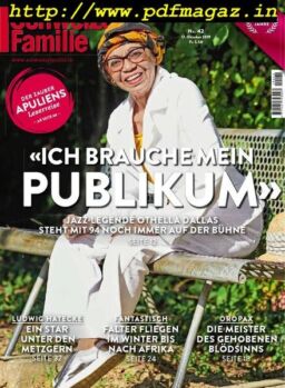 Schweizer Familie – 17 Oktober 2019