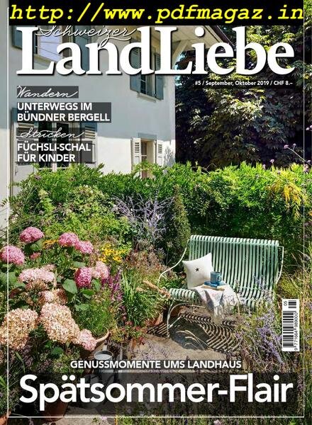 Schweizer Landliebe – September-Oktober 2019 Cover