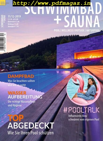 Schwimmbad & Sauna – Oktober 2019 Cover