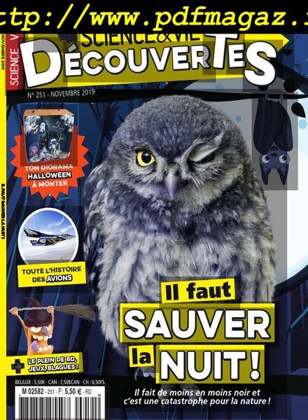 Science & Vie Decouvertes – novembre 2019 Cover