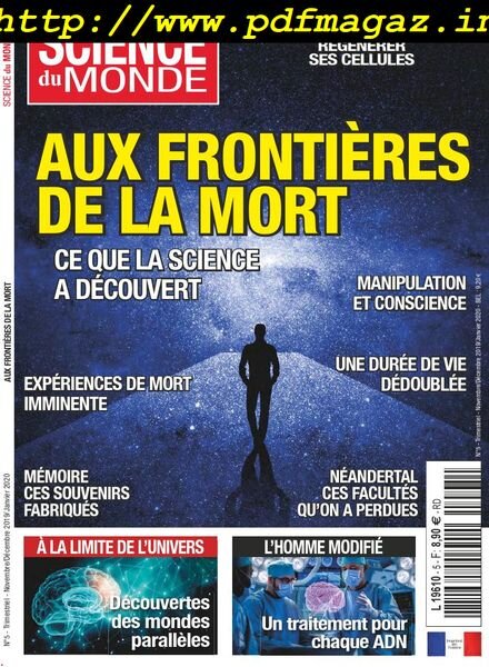 Science du Monde – novembre 2019 Cover