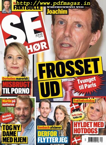 SE og HoR – 25 september 2019 Cover