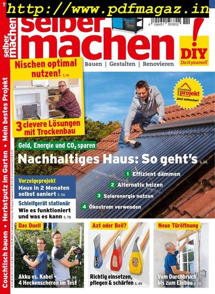 Selber Machen – November 2019 Cover