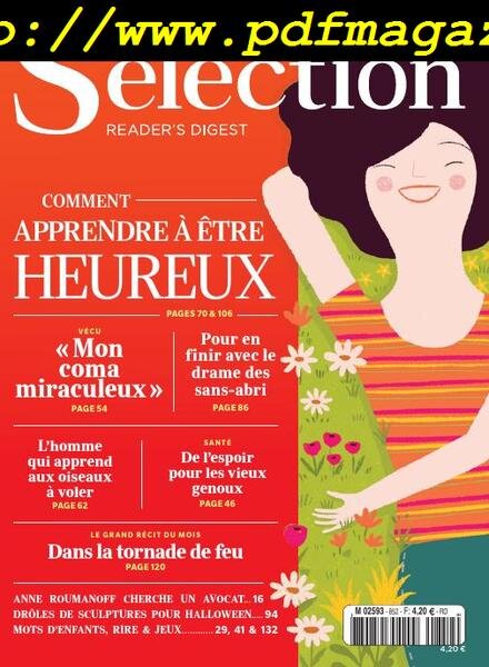 Selection Reader’s Digest France – septembre 2019 Cover