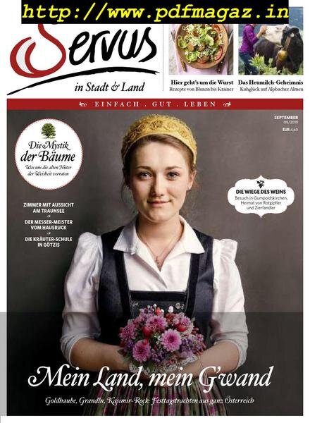 Servus Austria – September 2019 Cover
