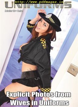 Sexy Uniform MILFs in Nylons Adult Photo Magazine – October 2019