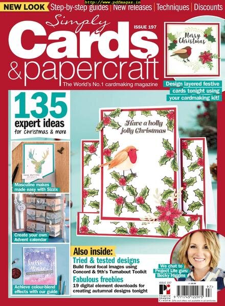 Simply Cards & Papercraft – October 2019 Cover