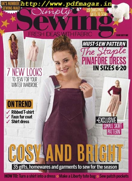 Simply Sewing – February 2020 Cover