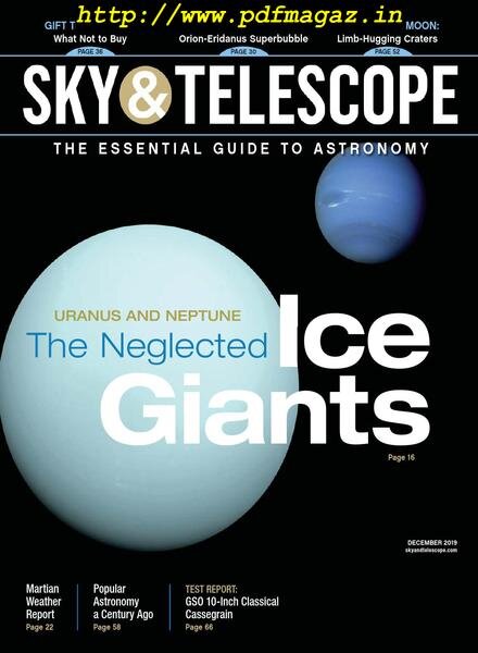 Sky and Telescope – 2019-12-01 Cover