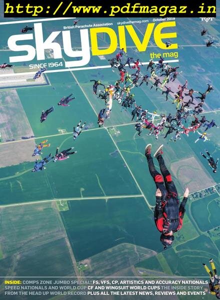 Skydive – September 2019 Cover