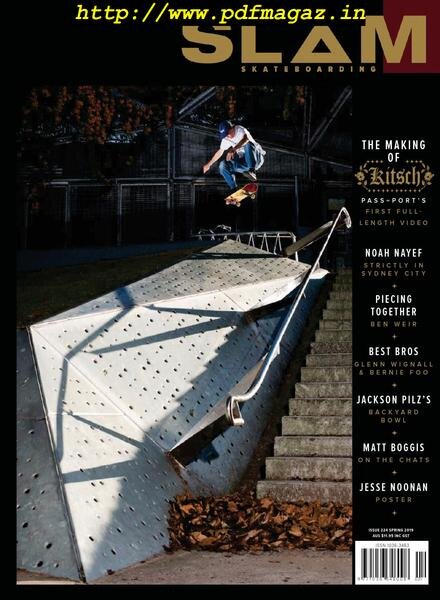 Slam Skateboarding – October 2019 Cover