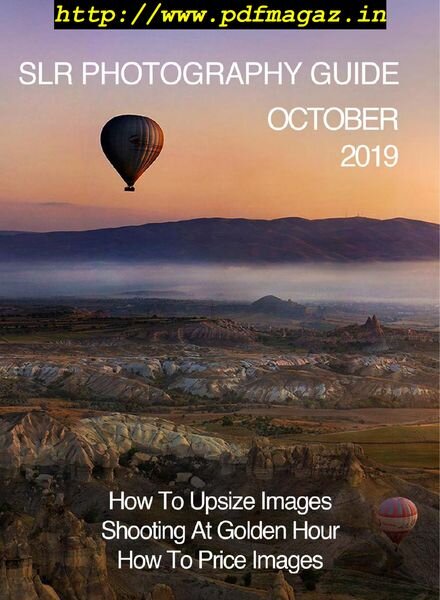 SLR Photography Guide – October 2019 Cover