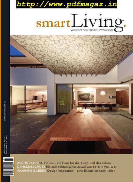 SmartLiving Magazin – November 2019 Cover