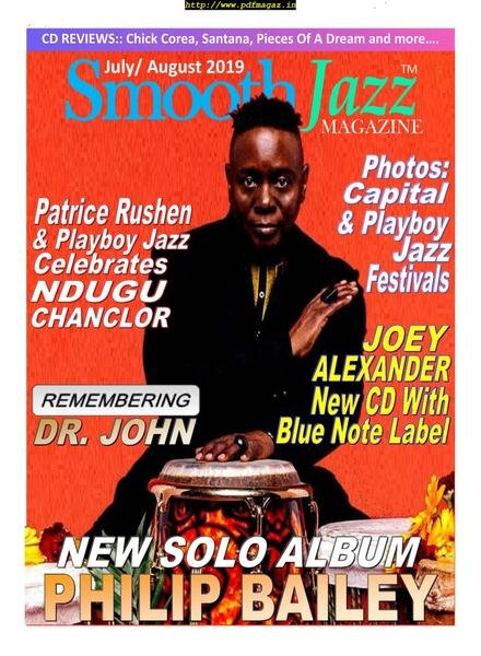 Smooth Jazz – July-August 2019 Cover