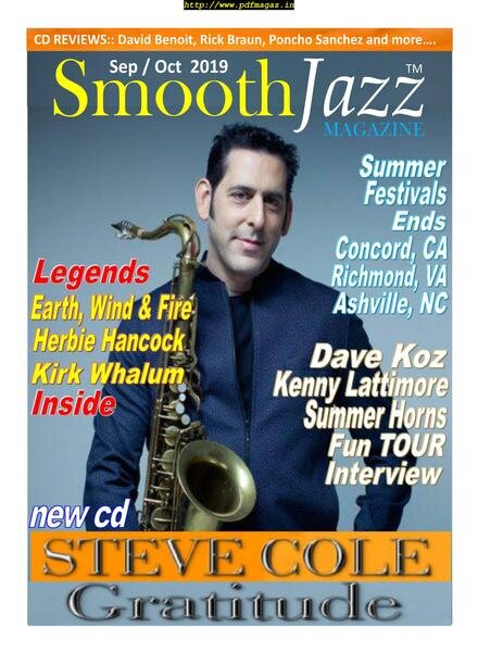 Smooth Jazz – September-October 2019 Cover
