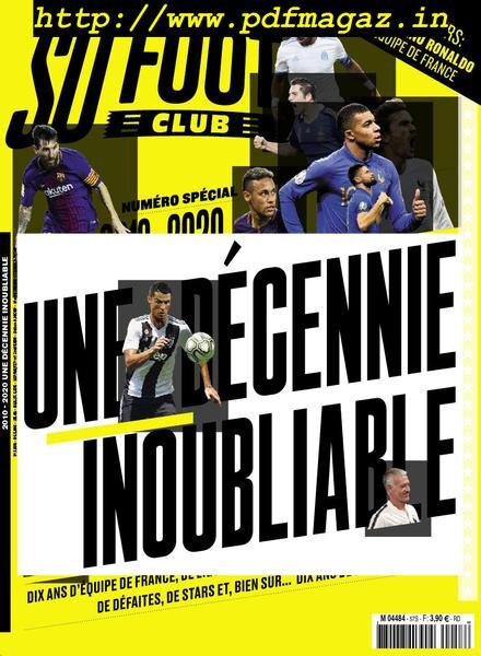 So Foot Club – novembre 2019 Cover