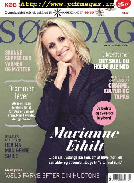 Sondag – 21 oktober 2019 Cover