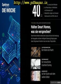 Spektrum Die Woche – 04 Oktober 2019
